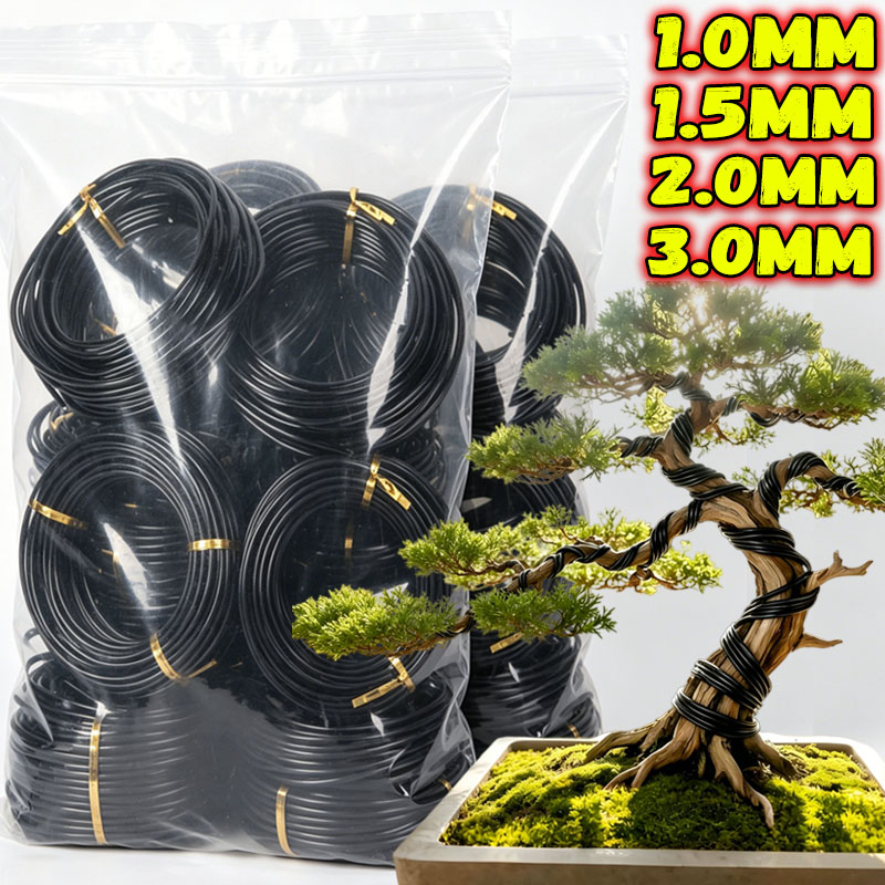 Bonsai Garden Accessories - Bonsai-Draht Pflanzenstütze Eloxiertes Aluminium Bonsai-Trainingsdraht für