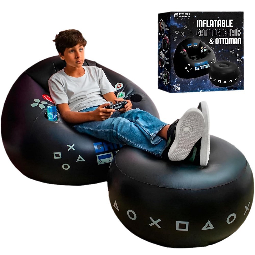 Bonsai Garden Bench - Kreativer E-Sport-Gaming-Stuhl mit Getränkehalter und Seitentaschen,