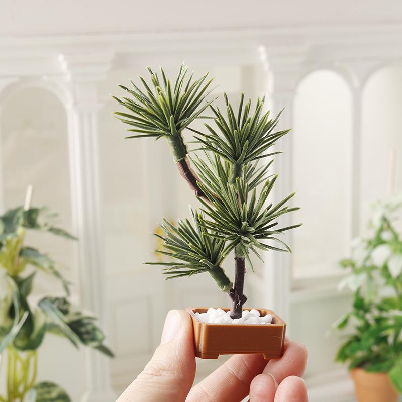 1 Stück 1/12 Puppenhaus Simuli – Bonsai Garden Plants Bewertung und Preis