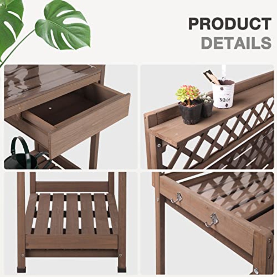 Gartenarbeitstisch für den Auß – Bonsai Garden Bench Bewertung und Preis